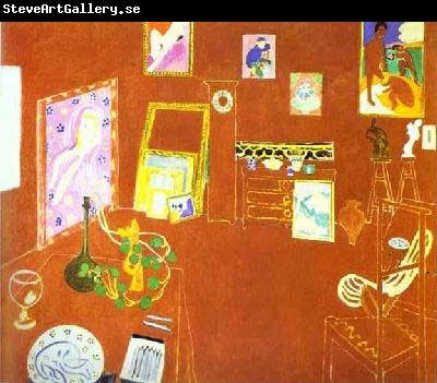 Henri Matisse L Atelier Rouge